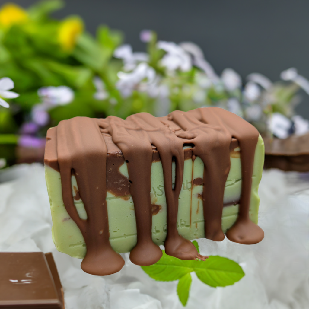 Indulge in Mint Aero madness - gourmet fudge fun!